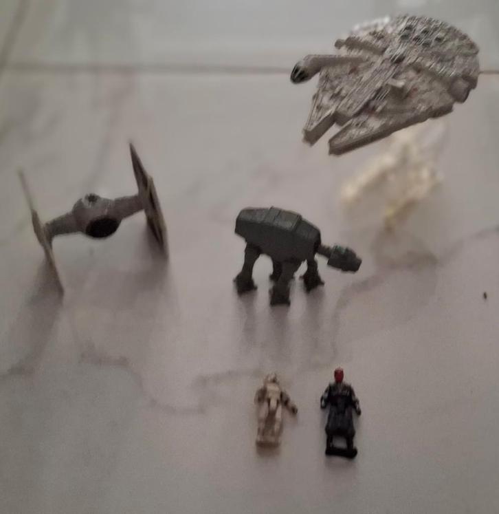 STAR WARS + Yoda MICROMACHINE-BUNDELTJE, Verzamelen, Star Wars, Gebruikt, Actiefiguurtje, Ophalen of Verzenden