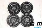 Originele 15 inch stalen velgen VW Golf 7 5Q0601027C, Auto-onderdelen, Banden en Velgen, Gebruikt, Velg(en)