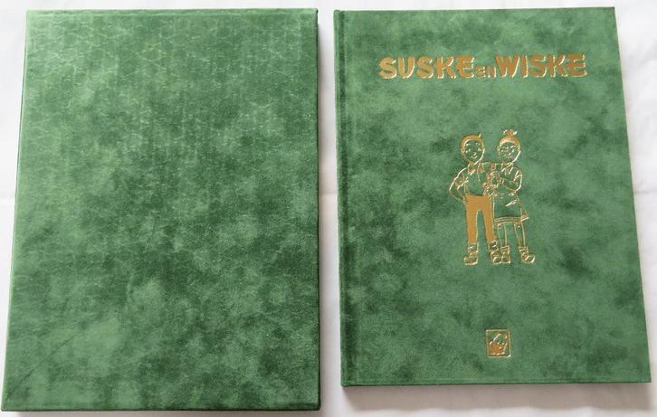 Suske en Wiske fluwelen luxe De Rinoramp in schuifdoos 1989, Livres, BD, Neuf, Enlèvement ou Envoi