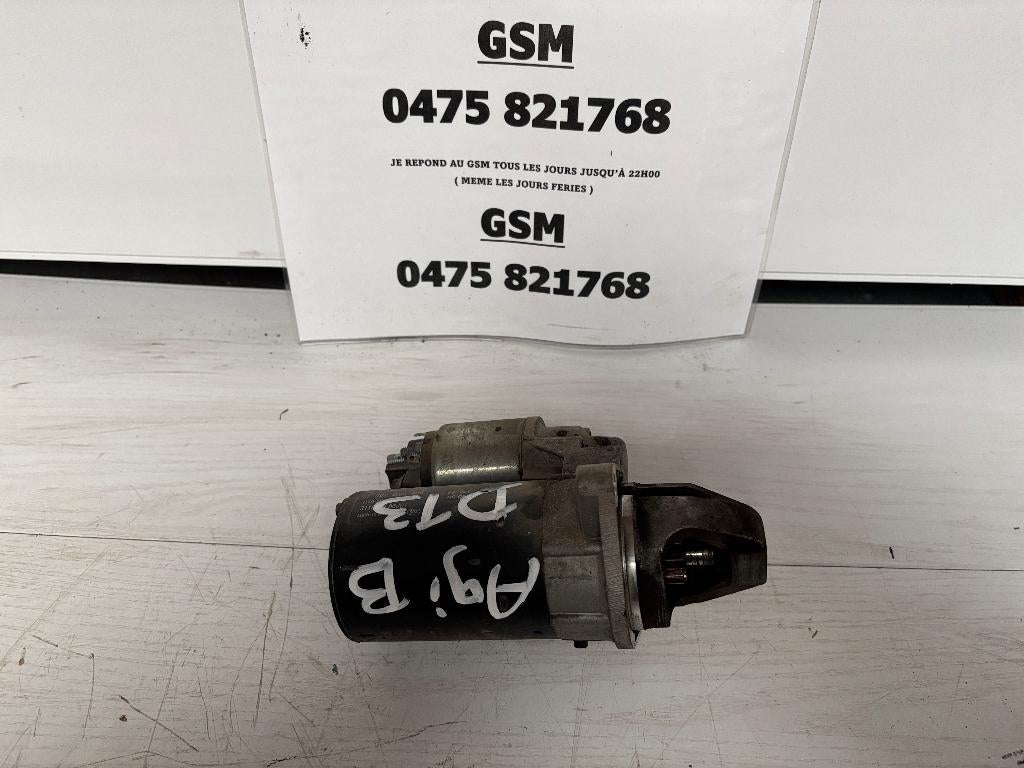 DEMARREUR OPEL AGILA B 1300 TURBO DIESEL, RUE BRIGADE PIRON 307, Enlèvement, Utilisé, Garage_bila@yahoo.fr