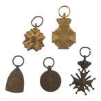Médailles belges - set de figurines, Enlèvement ou Envoi, Armée de terre, Ruban, Médaille ou Ailes