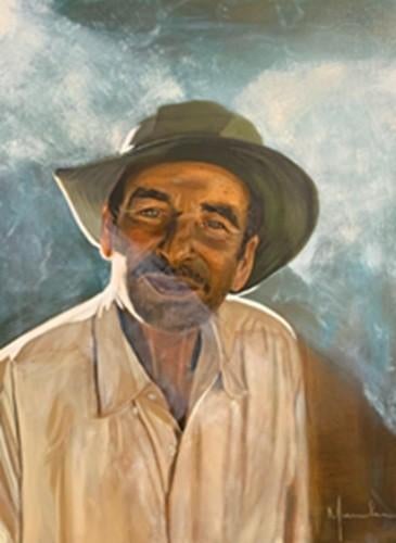 Kunsthandel Gennep -"Smokey Orlando", Antiek en Kunst, Ophalen of Verzenden