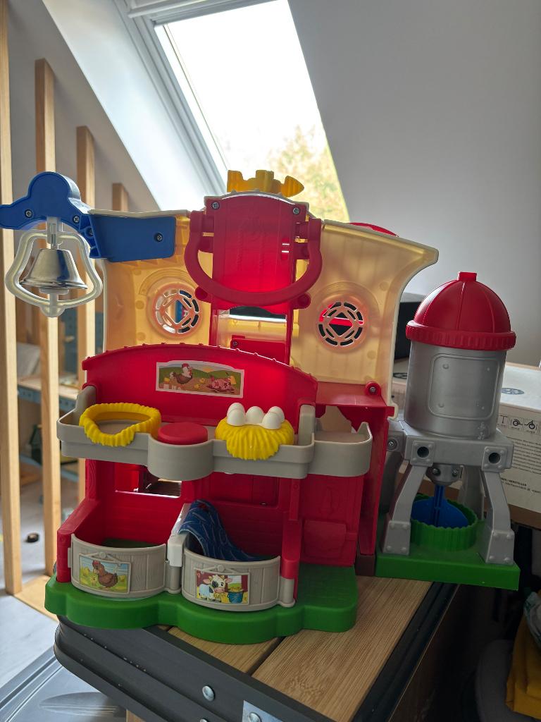 Fisher Price boerderij, Kinderen en Baby's, Ophalen of Verzenden, Zo goed als nieuw, Speelset, Met geluid