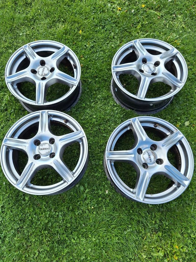 Jantes en aluminium de 15 pouces Dezent, Enlèvement, 15 pouces, Jante(s)