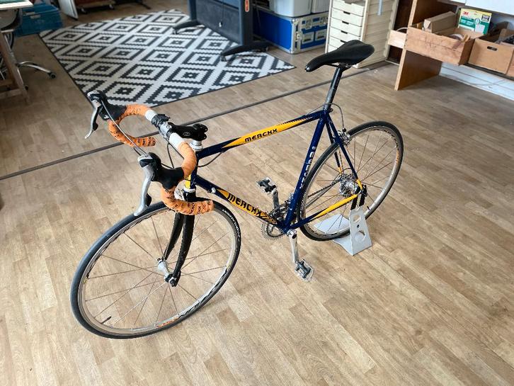 Eddy Merckx (56) acier, Vélos & Vélomoteurs, Vélos | Vélos de course, Utilisé, Autres marques, 15 à 20 vitesses, 28 pouces, Acier