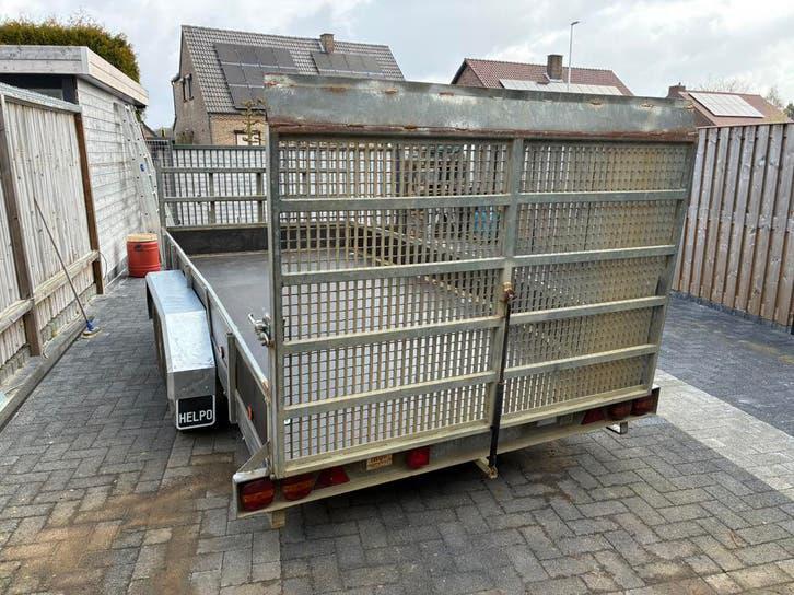 Helpo machine transporter  3,5T, Ophalen, Zo goed als nieuw