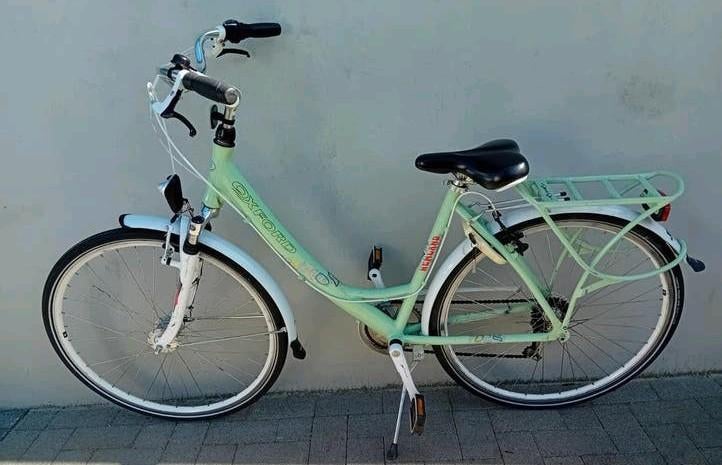 Meisjesfiets damesfiets Oxford Newland 28inch 6speed 50cm 🚴, Gebruikt, Velgrem, 47 tot 50 cm, Versnellingen