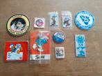 Vintage stickers lot Smurfen Disney Lassie retro, Ophalen of Verzenden