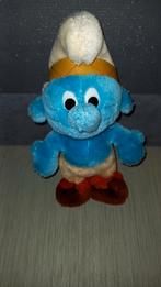 Vintage Indiaan Smurf knuffel, Ophalen of Verzenden, Gebruikt, Overige Smurfen, Poppetje, Figuurtje of Knuffel
