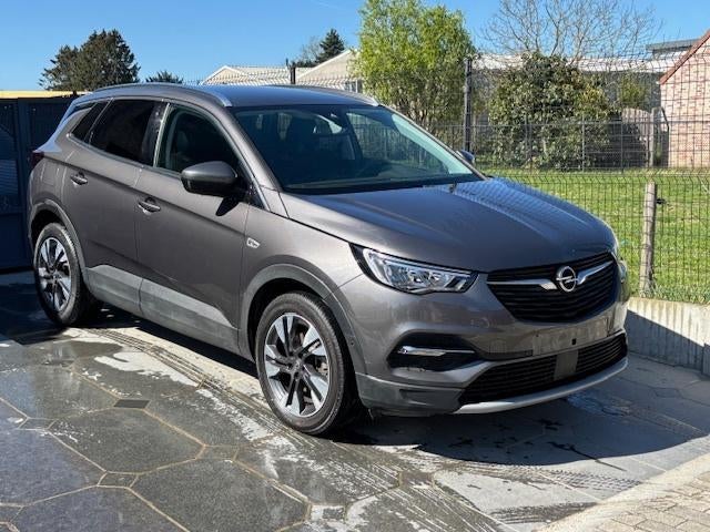 Opel Grandland X * 1.2 Turbo * AUTOMATIQUE, Autos, Opel, Grandland, Argent ou Gris, Achat, Euro 6