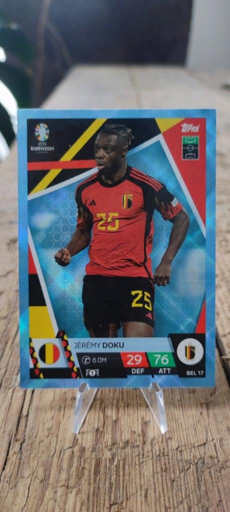 Euro 2024 rode duivels / red Devils topps kaarten, Enlèvement ou Envoi, Neuf, Plusieurs images
