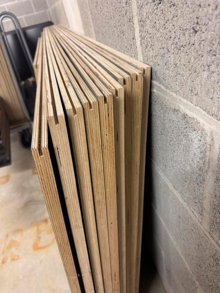 Betonplex platen 21 mm antislip 54m2, Bricolage & Construction, Plaques & Panneaux, Utilisé, Bétonplex, 20 à 50 mm, Enlèvement