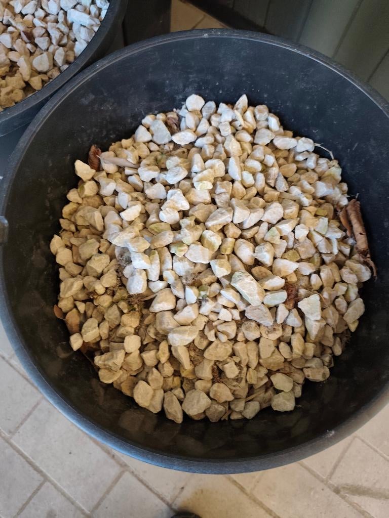 Grind voor 3,5 a 4,5 m2 GRATIS, Jardin & Terrasse, Gravier, Enlèvement, Utilisé, Autres matériaux