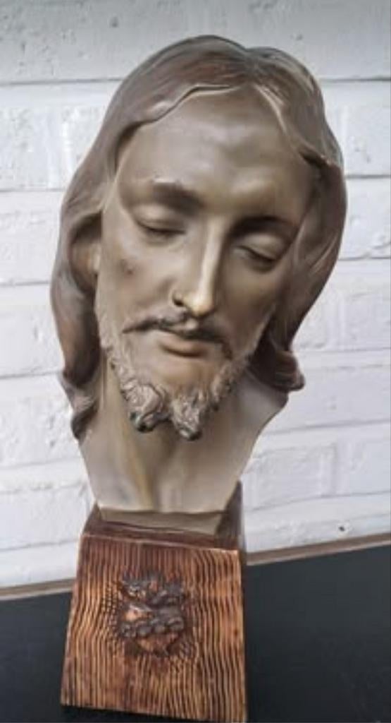 Prachtig  devotiebeeld op sokkel(1930/1940), Ophalen