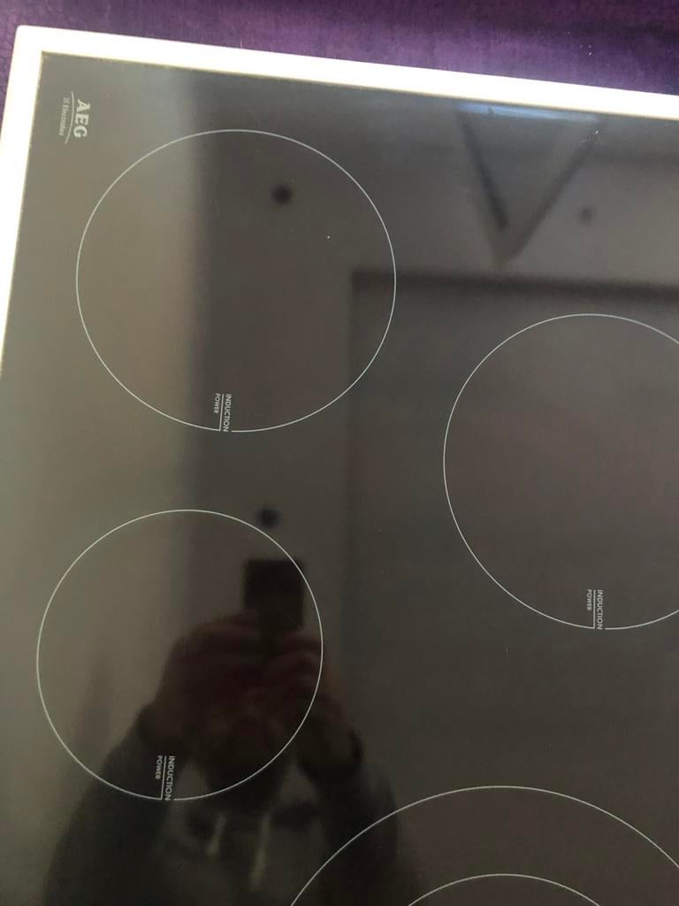 AEG INDUCTION kookplaat, Elektronische apparatuur, Kookplaten, Ophalen, Zo goed als nieuw, Inductie