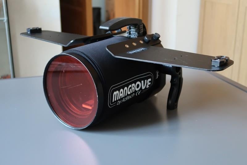 Caisson vidéo de plongé Mangrove avec caméra HDR Sony, Ophalen, Zo goed als nieuw, Meer dan 40 meter, Onderwaterhuis