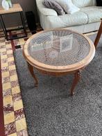 Salontafel vintage, Ophalen, Gebruikt, 50 tot 75 cm, Rond