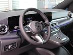 Mercedes-Benz EQV 300 L2 AVANT. 8 pers. (365km WLTP), Stof, Gebruikt, Zwart, 365 km