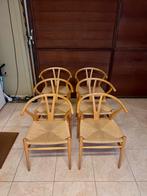 6x Carl Hansen CH24 Wishbone Chairs, Ophalen, Design klassieker, Gebruikt, Overige kleuren