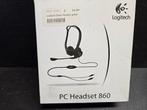 Headset pc860 Logitech hoofdtelefoon zwart, Ophalen, Nieuw, Over-ear, Logitech