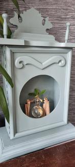 Vintage Klok - Decoratief Object, Enlèvement, Utilisé, Bois, Autoportant