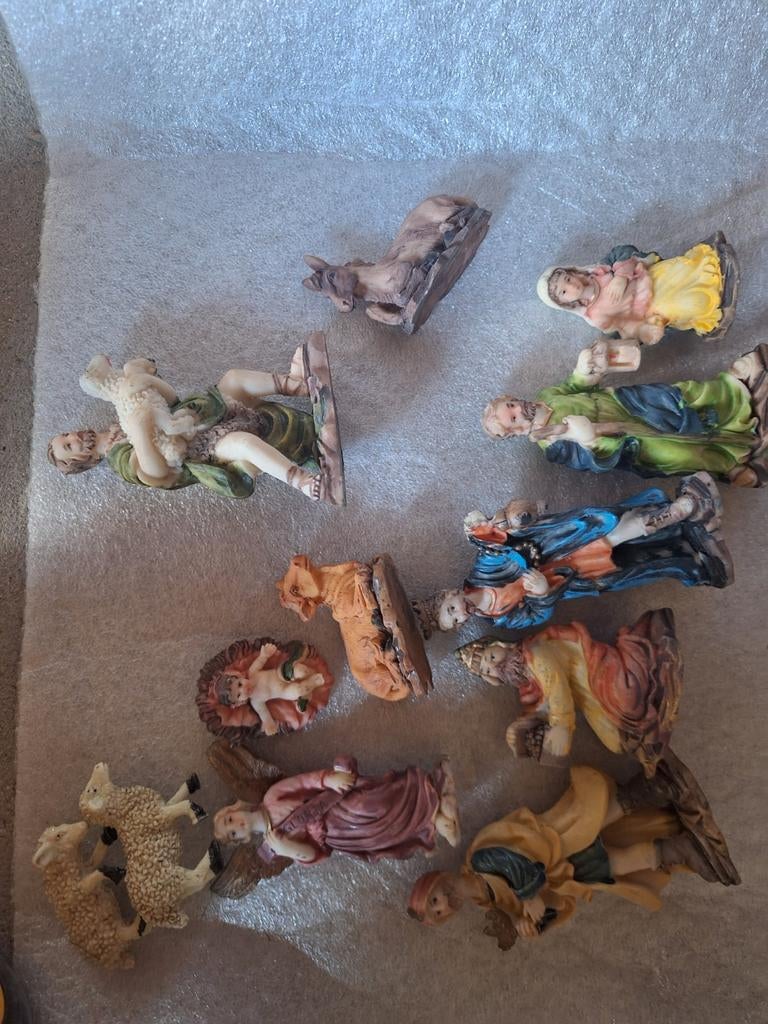 Kerststal figuurtjes te koop, Verzamelen, Ophalen