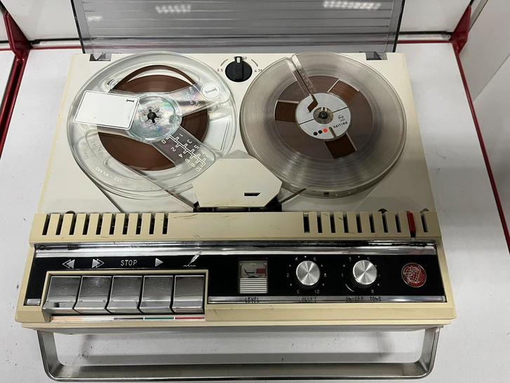 Magnétophone à bandes vintage Geloso G. 651 - Italy - 60s, TV, Hi-fi & Vidéo, Enregistreurs audio, Magnétophone, Enlèvement ou Envoi