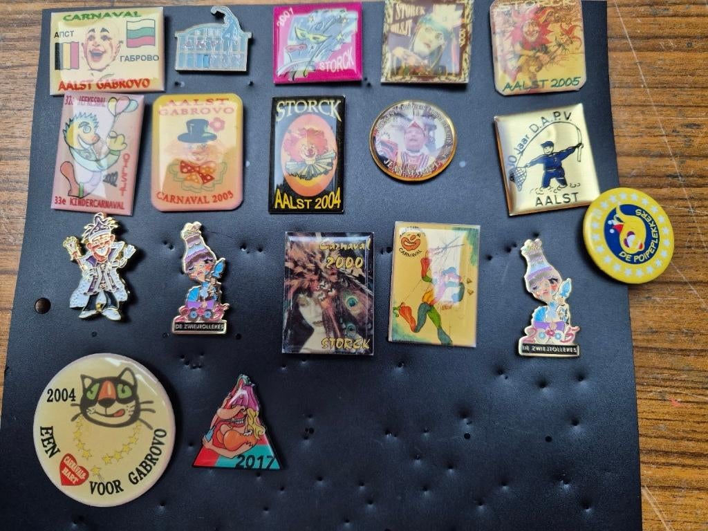 Carnaval pins Aalst carnaval, Verzamelen, Speldjes, Pins en Buttons, Ophalen of Verzenden, Nieuw