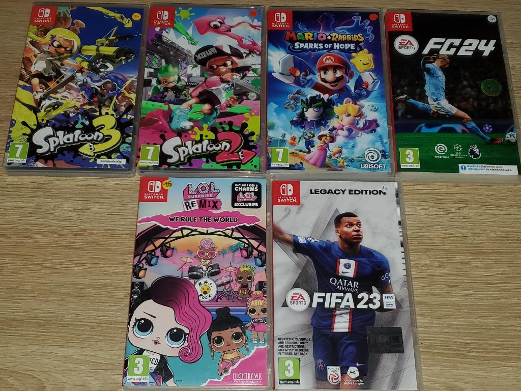 Nintendo Switch spelletjes te koop., Enlèvement ou Envoi, Comme neuf, Autres genres, À partir de 3 ans