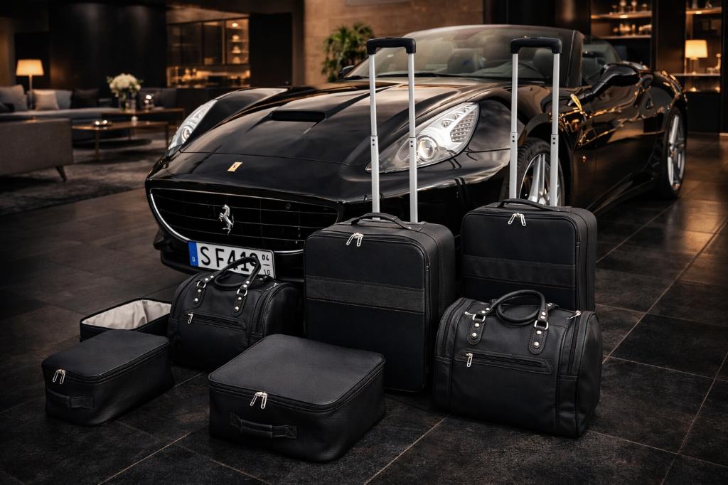 Roadsterbag koffers/kofferset voor de Ferrari California!, Auto diversen, Auto-accessoires, Nieuw, Verzenden