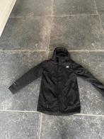 Zwarte waterdichte regenjas met fleece binnenvest, Enlèvement ou Envoi, Utilisé, Garçon ou Fille, Manteau