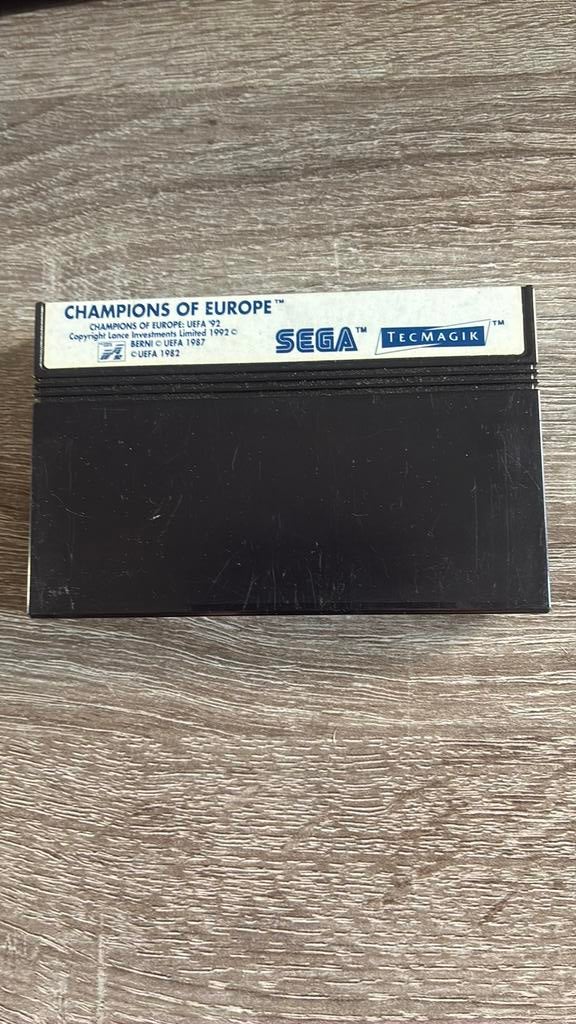 Champions Of Europe Uefa 92, Consoles de jeu & Jeux vidéo, Jeux | Sega, Enlèvement ou Envoi, 2 joueurs, Utilisé, À partir de 3 ans