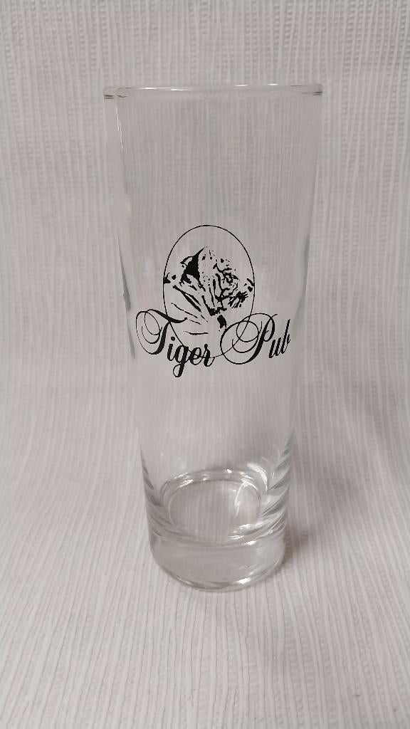 Longdrinkglas Tiger Pub Aalst 1, Ophalen of Verzenden, Gebruikt, Gebruiksvoorwerp