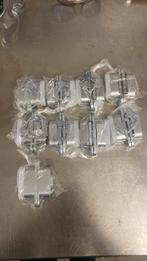 Lot de charnières de porte invisibles Arlu Argenta, Bricolage & Construction, Enlèvement ou Envoi, Neuf