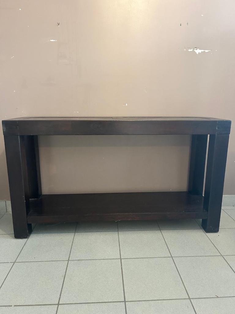 Houten sidetable, Ophalen, Gebruikt, 100 tot 150 cm, 25 tot 50 cm