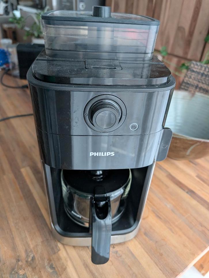 Philips HD7767 Koffiezet, Electroménager, Cafetières, Comme neuf, Café moulu, Café en grains, Cafetière, 4 à 10 tasses, Enlèvement