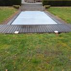 Elektrisch zwembad rolluik, Ophalen