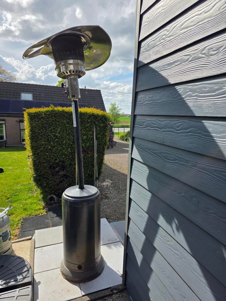 Terrasverwarming greenstar, Ophalen, Gas