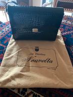 Sac à main Bidente en croco, Enlèvement ou Envoi, Utilisé, Noir, Sac à main