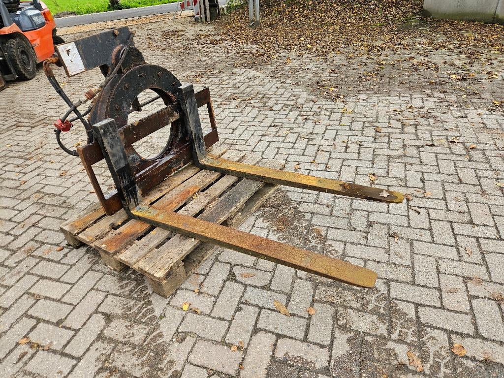 Rotator met vorken, Fem 2 Vorken lang 1.60 M, Ophalen