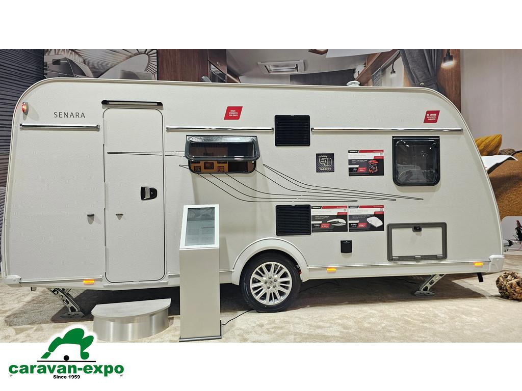 TABBERT SENARA 460DMK 2.3, Caravanes & Camping, Caravanes, Entreprise, jusqu'à 6, 1000 - 1250 kg, Tabbert, 4 à 5 mètres