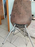 Chaise salle a manger brune, Maison & Meubles, Chaises, Brun, Enlèvement, Autres matériaux, Cinq, Six Chaises ou plus