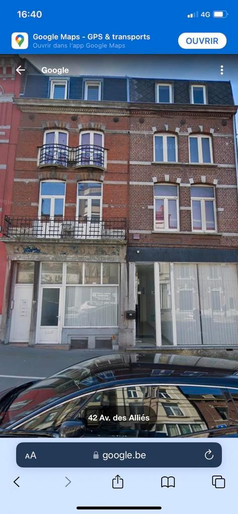 Kot a louer centre ville charleroi, Immo, Maisons à louer, Charleroi, En direct du propriétaire