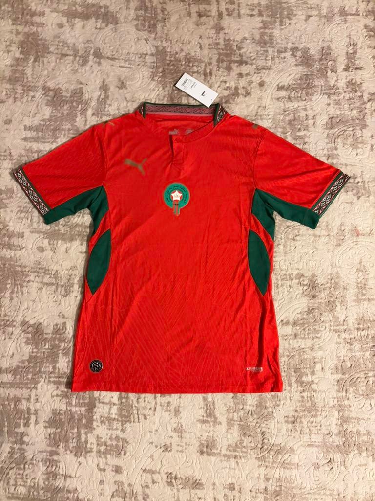 Maillot Maroc coupe du monde 2026 (taille M), Taille M, Enlèvement, Neuf, Maillot