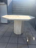 Table octogonale, couleur beige, pour usage extérieur, Jardin & Terrasse, Tables de jardin, Enlèvement, Comme neuf, Autres matériaux