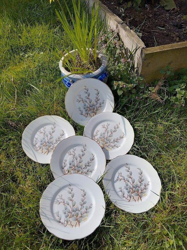 Taartbordjes, Antiquités & Art, Antiquités | Services (vaisselle) pièces, Enlèvement