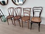 4 chaises cannées anciennes impeccables, Maison & Meubles, Chaises, Enlèvement, Utilisé