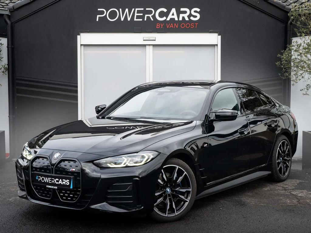 BMW i4 M50 xDrive | Schuifdak | Laser | Memory | HUD, Gebruikt, Zwart, 544 pk, Zwart