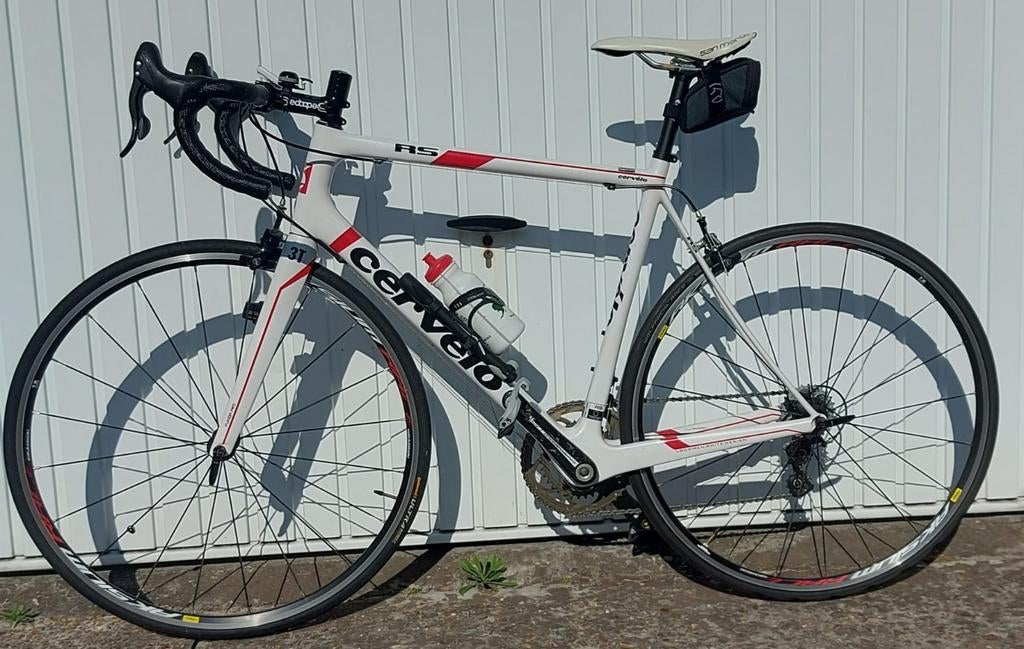 Racefiets Cervelo RS carbon maat 56, Ophalen