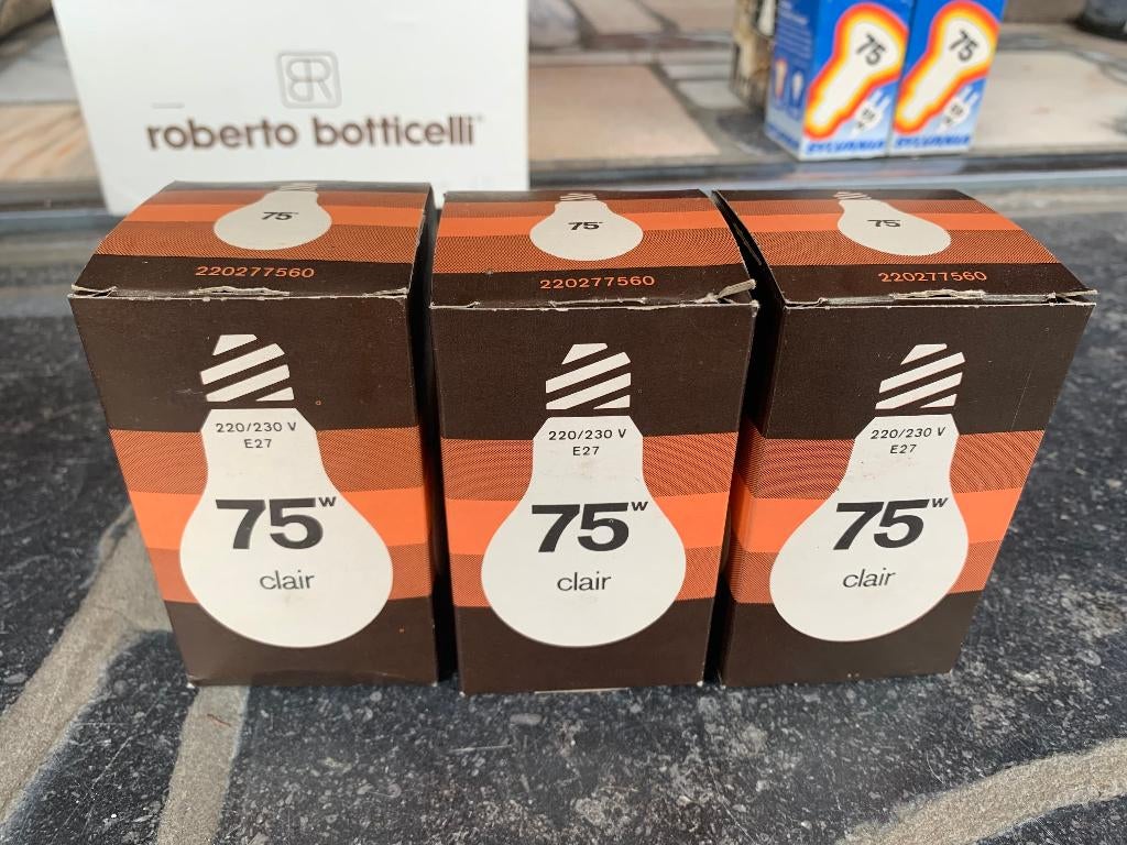 Heldere peer gloeilampen – 75W E27, Maison & Meubles, Lampes | Lampes en vrac, Enlèvement ou Envoi